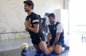 O atacante Alexandre Pato continua seus exames esta tarde no CT Joaquim Grava, localizado no Parque Ecológico do Tiete. O próximo jogo da equipe será domingo, dia 20/01, contra o Paulista de Jundiaí, no estádio Jaime Cintra , em Jundiaí, válido pela 1ª rodada do Campeonato Paulista de 2013