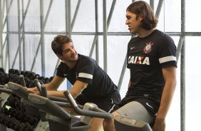 O atacante Alexandre Pato continua seus exames esta tarde no CT Joaquim Grava, localizado no Parque Ecológico do Tiete. O próximo jogo da equipe será domingo, dia 20/01, contra o Paulista de Jundiaí, no estádio Jaime Cintra , em Jundiaí, válido pela 1ª rodada do Campeonato Paulista de 2013