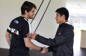 O atacante Alexandre Pato continua seus exames esta tarde no CT Joaquim Grava, localizado no Parque Ecológico do Tiete. O próximo jogo da equipe será domingo, dia 20/01, contra o Paulista de Jundiaí, no estádio Jaime Cintra , em Jundiaí, válido pela 1ª rodada do Campeonato Paulista de 2013