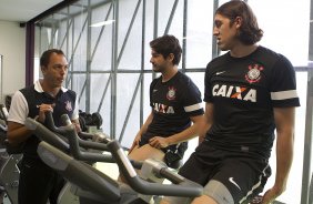 O atacante Alexandre Pato continua seus exames esta tarde no CT Joaquim Grava, localizado no Parque Ecológico do Tiete. O próximo jogo da equipe será domingo, dia 20/01, contra o Paulista de Jundiaí, no estádio Jaime Cintra , em Jundiaí, válido pela 1ª rodada do Campeonato Paulista de 2013