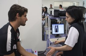 O atacante Alexandre Pato continua seus exames esta tarde no CT Joaquim Grava, localizado no Parque Ecológico do Tiete. O próximo jogo da equipe será domingo, dia 20/01, contra o Paulista de Jundiaí, no estádio Jaime Cintra , em Jundiaí, válido pela 1ª rodada do Campeonato Paulista de 2013