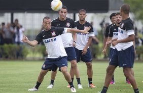 Durante o treino desta tarde no CT Joaquim Grava, localizado no Parque Ecolgico do Tiete. O prximo jogo da equipe ser domingo, dia 20/01, contra o Paulista de Jundia, no estdio Jaime Cintra , em Jundia, vlido pela 1 rodada do Campeonato Paulista de 2013