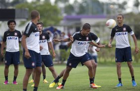 Durante o treino desta tarde no CT Joaquim Grava, localizado no Parque Ecolgico do Tiete. O prximo jogo da equipe ser domingo, dia 20/01, contra o Paulista de Jundia, no estdio Jaime Cintra , em Jundia, vlido pela 1 rodada do Campeonato Paulista de 2013