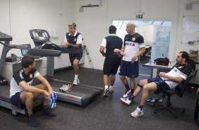 Durante o treino desta tarde no CT Joaquim Grava, localizado no Parque Ecolgico do Tiete. O prximo jogo da equipe ser domingo, dia 20/01, contra o Paulista de Jundia, no estdio Jaime Cintra , em Jundia, vlido pela 1 rodada do Campeonato Paulista de 2013