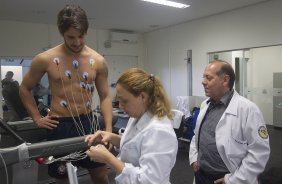 Durante o treino desta tarde no CT Joaquim Grava, localizado no Parque Ecolgico do Tiete. O prximo jogo da equipe ser domingo, dia 20/01, contra o Paulista de Jundia, no estdio Jaime Cintra , em Jundia, vlido pela 1 rodada do Campeonato Paulista de 2013