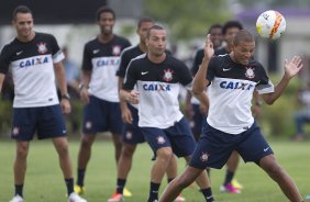 Durante o treino desta tarde no CT Joaquim Grava, localizado no Parque Ecolgico do Tiete. O prximo jogo da equipe ser domingo, dia 20/01, contra o Paulista de Jundia, no estdio Jaime Cintra , em Jundia, vlido pela 1 rodada do Campeonato Paulista de 2013