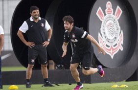 Durante o treino de hoje a tarde no CT Joaquim Grava, localizado no Parque Ecológico do Tiete. O próximo jogo da equipe será domingo, dia 20/01, contra o Paulista de Jundiaí, no estádio Jaime Cintra , em Jundiaí, válido pela 1ª rodada do Campeonato Paulista de 2013