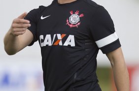 Durante o treino de hoje a tarde no CT Joaquim Grava, localizado no Parque Ecolgico do Tiete. O prximo jogo da equipe ser domingo, dia 20/01, contra o Paulista de Jundia, no estdio Jaime Cintra , em Jundia, vlido pela 1 rodada do Campeonato Paulista de 2013