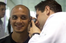 O jogadores do elenco fizeram exames de ouvido, nariz e garganta hoje pela manh no CT Joaquim Grava, localizado no Parque Ecolgico do Tiete. O prximo jogo da equipe ser domingo, dia 20/01, contra o Paulista de Jundia, no estdio Jaime Cintra , em Jundia, vlido pela 1 rodada do Campeonato Paulista de 2013