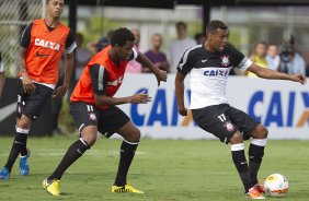 Durante o treino de hoje a tarde no CT Joaquim Grava, localizado no Parque Ecolgico do Tiete. O prximo jogo da equipe ser domingo, dia 20/01, contra o Paulista de Jundia, no estdio Jaime Cintra , em Jundia, vlido pela 1 rodada do Campeonato Paulista de 2013