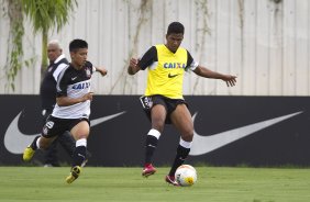 Durante o treino de hoje a tarde no CT Joaquim Grava, localizado no Parque Ecolgico do Tiete. O prximo jogo da equipe ser domingo, dia 20/01, contra o Paulista de Jundia, no estdio Jaime Cintra , em Jundia, vlido pela 1 rodada do Campeonato Paulista de 2013