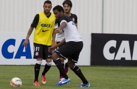 Durante o treino de hoje a tarde no CT Joaquim Grava, localizado no Parque Ecolgico do Tiete. O prximo jogo da equipe ser domingo, dia 20/01, contra o Paulista de Jundia, no estdio Jaime Cintra , em Jundia, vlido pela 1 rodada do Campeonato Paulista de 2013