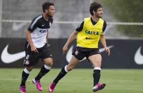 Durante o treino de hoje a tarde no CT Joaquim Grava, localizado no Parque Ecolgico do Tiete. O prximo jogo da equipe ser domingo, dia 20/01, contra o Paulista de Jundia, no estdio Jaime Cintra , em Jundia, vlido pela 1 rodada do Campeonato Paulista de 2013