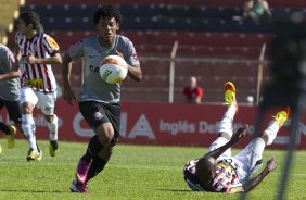 Durante o jogo esta tarde entre Paulista x Corinthians, no estádio Jaime Cintra , em Jundiaí, válido pela 1ª rodada do Campeonato Paulista 2013 - Jundiaí/SP