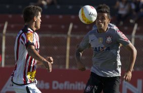 Durante o jogo esta tarde entre Paulista x Corinthians, no estádio Jaime Cintra , em Jundiaí, válido pela 1ª rodada do Campeonato Paulista 2013 - Jundiaí/SP
