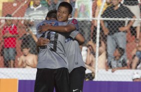 Durante o jogo esta tarde entre Paulista x Corinthians, no estádio Jaime Cintra , em Jundiaí, válido pela 1ª rodada do Campeonato Paulista 2013 - Jundiaí/SP