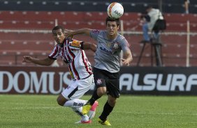 Durante o jogo esta tarde entre Paulista x Corinthians, no estádio Jaime Cintra , em Jundiaí, válido pela 1ª rodada do Campeonato Paulista 2013 - Jundiaí/SP