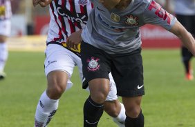 Durante o jogo esta tarde entre Paulista x Corinthians, no estádio Jaime Cintra , em Jundiaí, válido pela 1ª rodada do Campeonato Paulista 2013 - Jundiaí/SP
