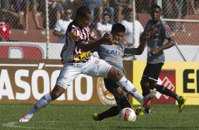Durante o jogo esta tarde entre Paulista x Corinthians, no estádio Jaime Cintra , em Jundiaí, válido pela 1ª rodada do Campeonato Paulista 2013 - Jundiaí/SP