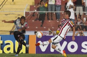 Durante o jogo esta tarde entre Paulista x Corinthians, no estádio Jaime Cintra , em Jundiaí, válido pela 1ª rodada do Campeonato Paulista 2013 - Jundiaí/SP