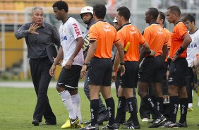 Durante a partida entre Corinthians x Ponte Preta/Campinas realizada esta tarde no estdio do Pacaembu, jogo vlido pela 1 rodada do Campeonato Paulista de 2013