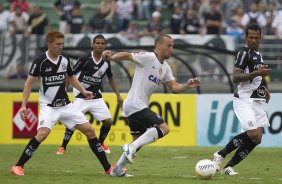 Durante a partida entre Corinthians x Ponte Preta/Campinas realizada esta tarde no estdio do Pacaembu, jogo vlido pela 1 rodada do Campeonato Paulista de 2013