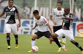 Durante a partida entre Corinthians x Ponte Preta/Campinas realizada esta tarde no estdio do Pacaembu, jogo vlido pela 1 rodada do Campeonato Paulista de 2013