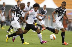 Durante a partida entre Corinthians x Ponte Preta/Campinas realizada esta tarde no estdio do Pacaembu, jogo vlido pela 1 rodada do Campeonato Paulista de 2013