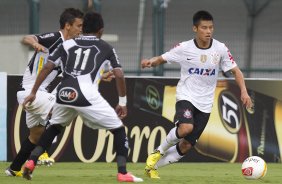 Durante a partida entre Corinthians x Ponte Preta/Campinas realizada esta tarde no estdio do Pacaembu, jogo vlido pela 1 rodada do Campeonato Paulista de 2013