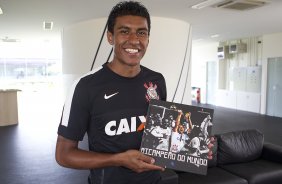 Durante o treino realizado desta tarde no CT Joaquim Grava, localizado no Parque Ecolgico do Tiete. O prximo jogo da equipe ser domingo, dia 27/01, contra o Mirassol, no estdio Jos Maia, vlido pela 3 rodada do Campeonato Paulista de 2013