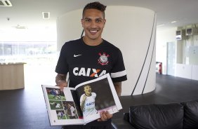 Durante o treino realizado desta tarde no CT Joaquim Grava, localizado no Parque Ecolgico do Tiete. O prximo jogo da equipe ser domingo, dia 27/01, contra o Mirassol, no estdio Jos Maia, vlido pela 3 rodada do Campeonato Paulista de 2013