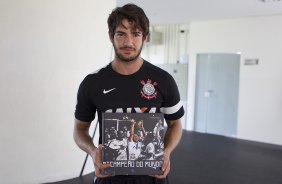 Durante o treino realizado desta tarde no CT Joaquim Grava, localizado no Parque Ecolgico do Tiete. O prximo jogo da equipe ser domingo, dia 27/01, contra o Mirassol, no estdio Jos Maia, vlido pela 3 rodada do Campeonato Paulista de 2013