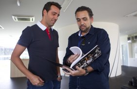 Durante o treino realizado desta tarde no CT Joaquim Grava, localizado no Parque Ecológico do Tiete. O próximo jogo da equipe será domingo, dia 27/01, contra o Mirassol, no estádio José Maia, válido pela 3ª rodada do Campeonato Paulista de 2013