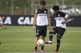 Durante o treino realizado desta tarde no CT Joaquim Grava, localizado no Parque Ecolgico do Tiete. O prximo jogo da equipe ser domingo, dia 27/01, contra o Mirassol, no estdio Jos Maia, vlido pela 3 rodada do Campeonato Paulista de 2013