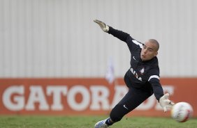 Durante o treino realizado desta tarde no CT Joaquim Grava, localizado no Parque Ecolgico do Tiete. O prximo jogo da equipe ser domingo, dia 27/01, contra o Mirassol, no estdio Jos Maia, vlido pela 3 rodada do Campeonato Paulista de 2013