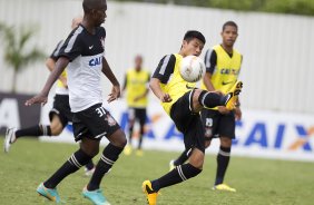 Durante o treino realizado desta tarde no CT Joaquim Grava, localizado no Parque Ecolgico do Tiete. O prximo jogo da equipe ser domingo, dia 27/01, contra o Mirassol, no estdio Jos Maia, vlido pela 3 rodada do Campeonato Paulista de 2013