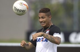 Durante o treino realizado desta tarde no CT Joaquim Grava, localizado no Parque Ecolgico do Tiete. O prximo jogo da equipe ser domingo, dia 27/01, contra o Mirassol, no estdio Jos Maia, vlido pela 3 rodada do Campeonato Paulista de 2013