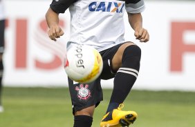 Durante o treino realizado desta tarde no CT Joaquim Grava, localizado no Parque Ecolgico do Tiete. O prximo jogo da equipe ser domingo, dia 27/01, contra o Mirassol, no estdio Jos Maia, vlido pela 3 rodada do Campeonato Paulista de 2013