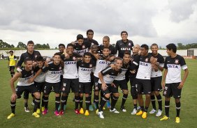 Durante o treino realizado desta tarde no CT Joaquim Grava, localizado no Parque Ecolgico do Tiete. O prximo jogo da equipe ser domingo, dia 27/01, contra o Mirassol, no estdio Jos Maia, vlido pela 3 rodada do Campeonato Paulista de 2013