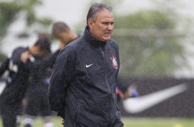 Durante o treino desta manh no CT Joaquim Grava, no Parque Ecolgico do Tiete. O prximo jogo da equipe ser amanh, domingo, dia 27/01, contra o Mirassol, no estdio Jos Maia, vlido pela 3 rodada do Campeonato Paulista de 2013