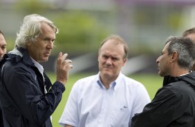 Durante o treino desta manhã no CT Joaquim Grava, no Parque Ecológico do Tiete. O próximo jogo da equipe será amanhã, domingo, dia 27/01, contra o Mirassol, no estádio José Maia, válido pela 3ª rodada do Campeonato Paulista de 2013