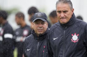 Durante o treino desta manh no CT Joaquim Grava, no Parque Ecolgico do Tiete. O prximo jogo da equipe ser amanh, domingo, dia 27/01, contra o Mirassol, no estdio Jos Maia, vlido pela 3 rodada do Campeonato Paulista de 2013