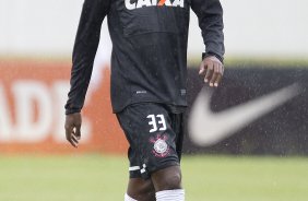 Durante o treino desta manh no CT Joaquim Grava, no Parque Ecolgico do Tiete. O prximo jogo da equipe ser amanh, domingo, dia 27/01, contra o Mirassol, no estdio Jos Maia, vlido pela 3 rodada do Campeonato Paulista de 2013