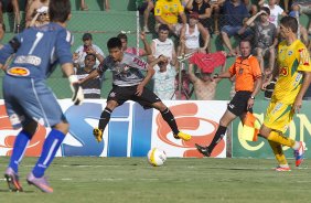 Durante a partida entre Mirassol x Corinthians realizada esta tarde no estádio José Maia, jogo válido pela 3ª rodada do Campeonato Paulista de 2013