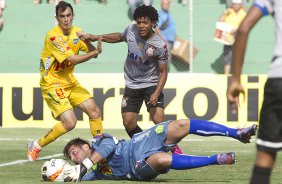 Durante a partida entre Mirassol x Corinthians realizada esta tarde no estádio José Maia, jogo válido pela 3ª rodada do Campeonato Paulista de 2013