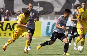 Durante a partida entre Mirassol x Corinthians realizada esta tarde no estádio José Maia, jogo válido pela 3ª rodada do Campeonato Paulista de 2013