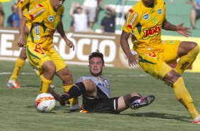 Durante a partida entre Mirassol x Corinthians realizada esta tarde no estádio José Maia, jogo válido pela 3ª rodada do Campeonato Paulista de 2013