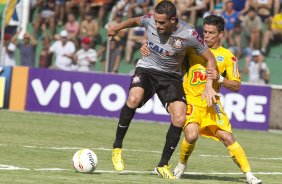 Durante a partida entre Mirassol x Corinthians realizada esta tarde no estádio José Maia, jogo válido pela 3ª rodada do Campeonato Paulista de 2013