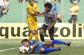 Durante a partida entre Mirassol x Corinthians realizada esta tarde no estádio José Maia, jogo válido pela 3ª rodada do Campeonato Paulista de 2013