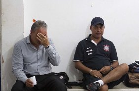 Nos vestirios antes da partida entre Mirassol x Corinthians realizada esta tarde no estdio Jos Maia, jogo vlido pela 3 rodada do Campeonato Paulista de 2013